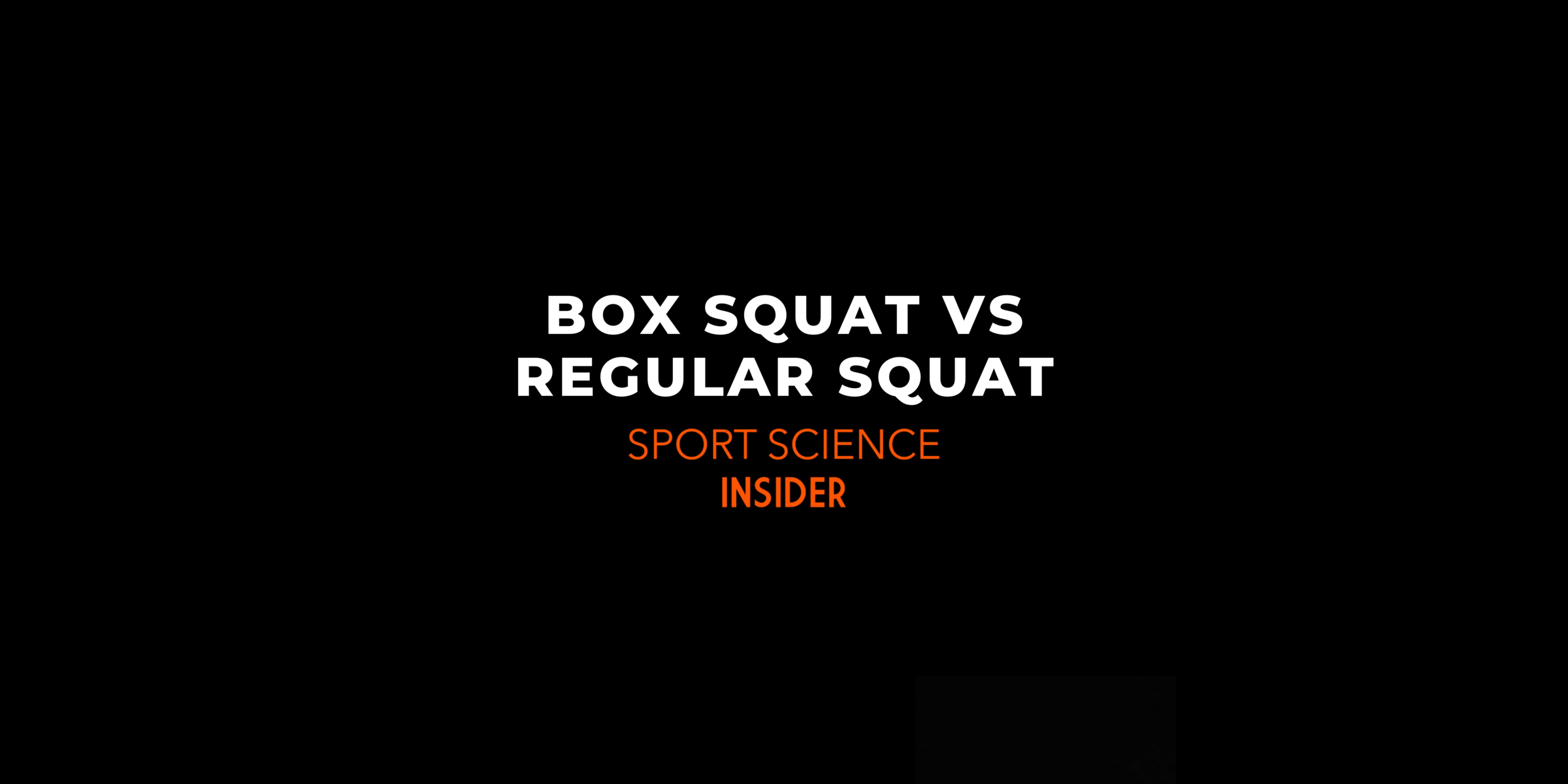 Box Squat Vs Regular Squat