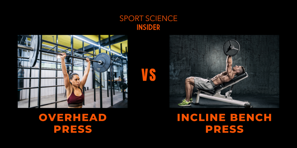 Overhead press vs incline bench press