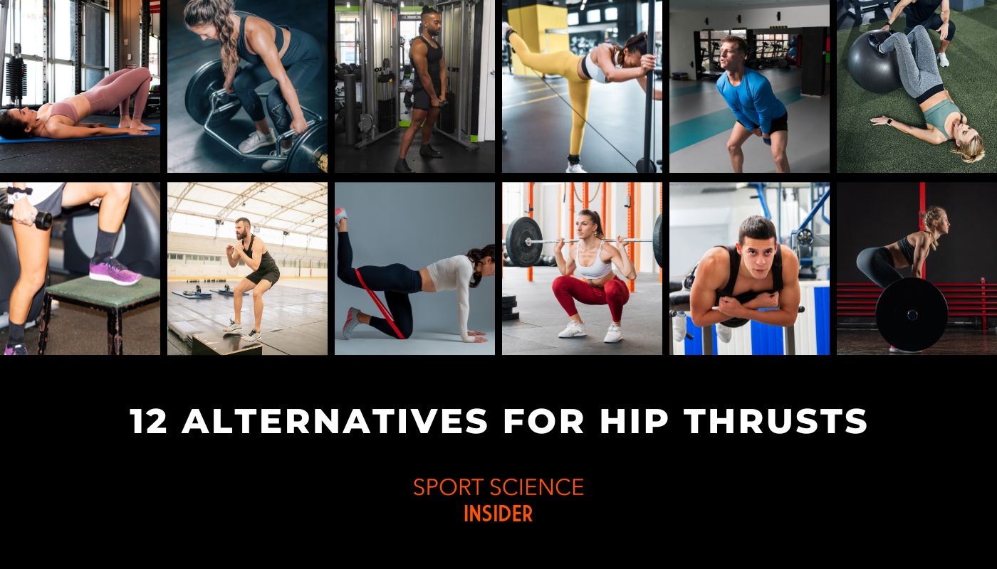 12 Alternatives for Barbell Hip Thrust